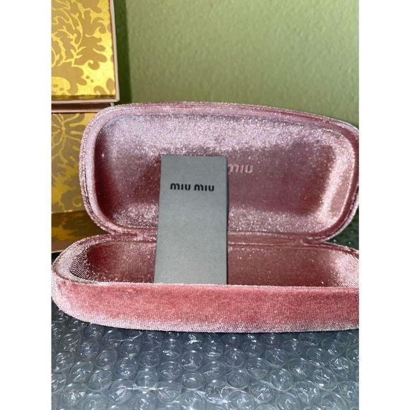 Miu Miu Accessories - MIU MIU Sunglasses Holder and box